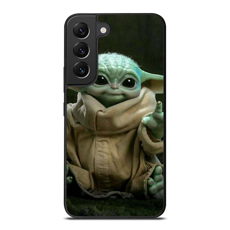 STAR WARS CUTE BABY YODA GROGU Samsung Galaxy S22 Plus Case Cover