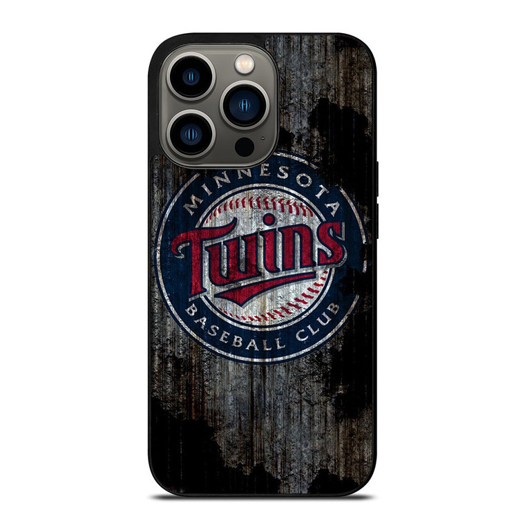 MINNESOTA TWINS RUSTY LOGO iPhone 13 Pro Case Cover