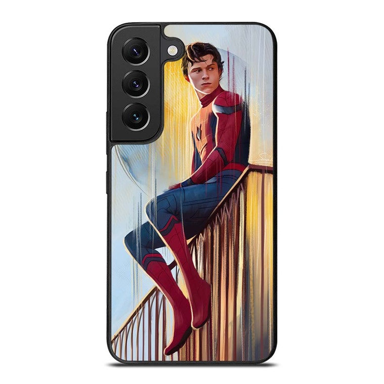 TOM HOLLAND SPIDERMAN ART Samsung Galaxy S22 Plus Case Cover