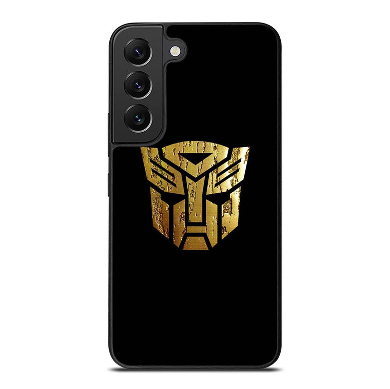 TRANSFORMERS AUTOBOT LOGO GOLD Samsung Galaxy S22 Plus Case Cover
