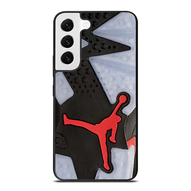 AIR JORDAN NIKE LOGO RED SOLE Samsung Galaxy S22 Case Cover
