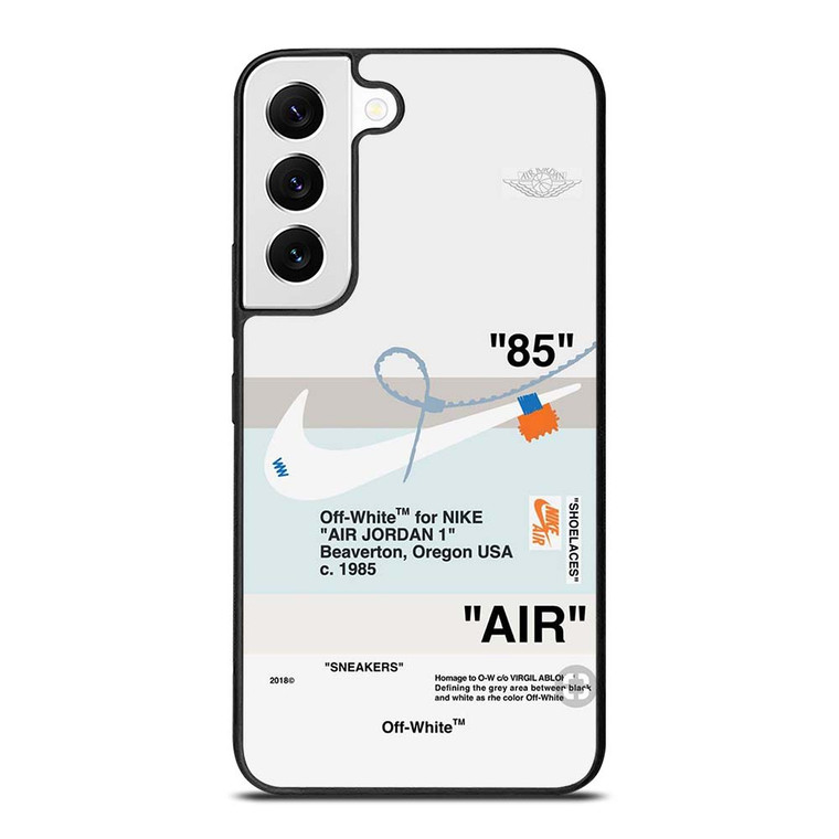 AIR JORDAN OFF WHITE NIKE SNEAKERS Samsung Galaxy S22 Case Cover