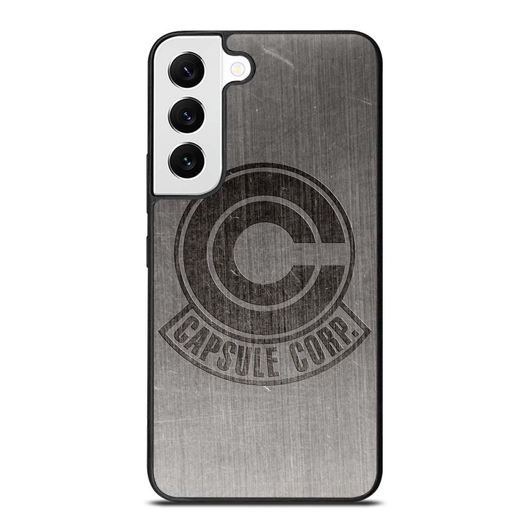 CAPSULE CORP METAL LOGO DRAGON BALL Z Samsung Galaxy S22 Case Cover