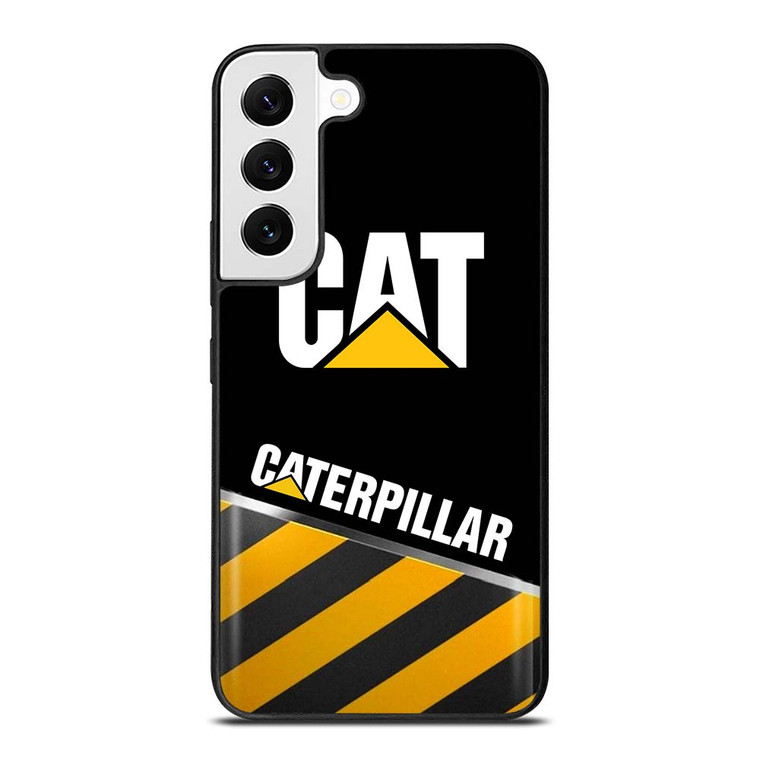 CAT CATERPILLAR STRIPE LOGO Samsung Galaxy S22 Case Cover