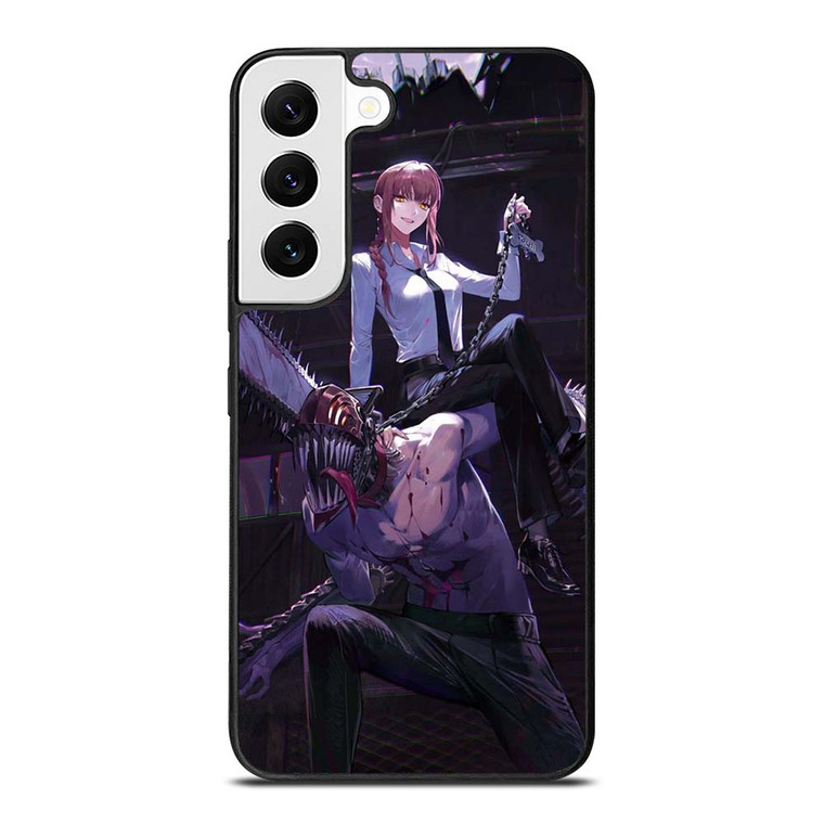 CHAINSAW MAN MANGA DENJI MAKIMA Samsung Galaxy S22 Case Cover