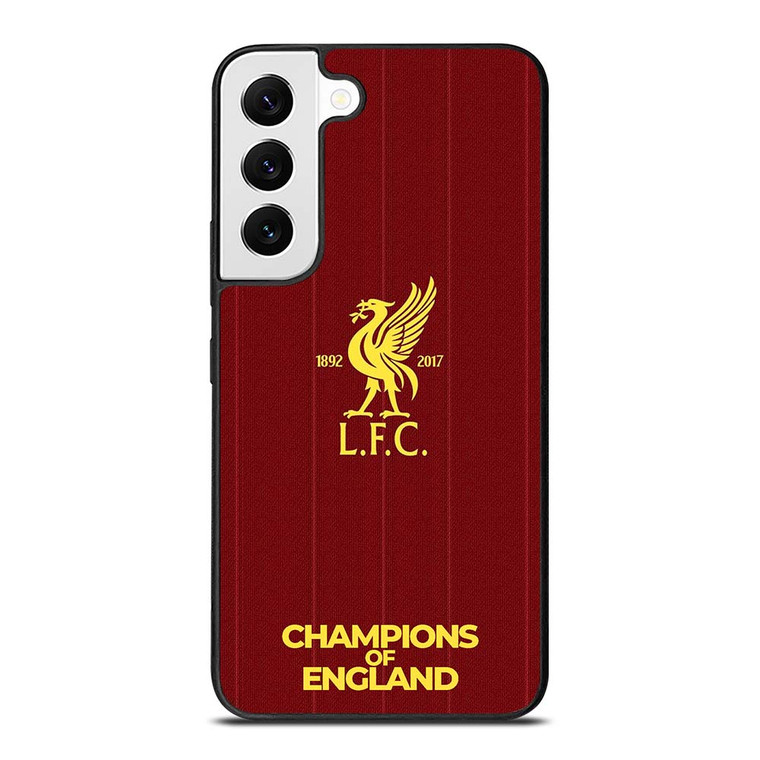 CHAMPIONS OF ENGLAND LIVERPOOL FC Samsung Galaxy S22 Case Cover