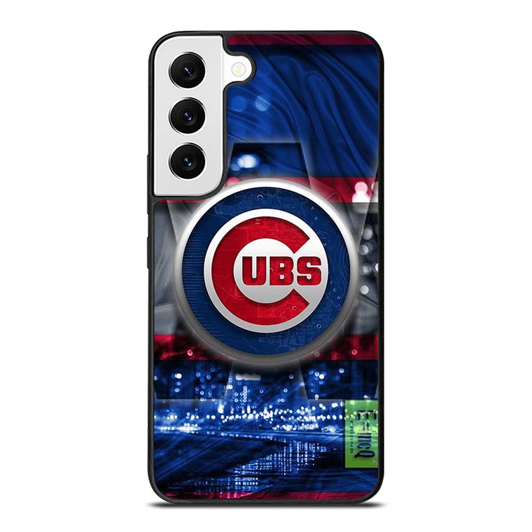 CHICAGO CUBS UBS LOGO Samsung Galaxy S22 Case Cover