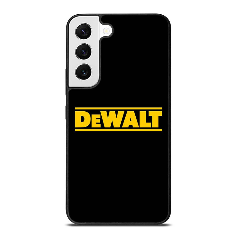 DEWALT LOGO BLACK Samsung Galaxy S22 Case Cover