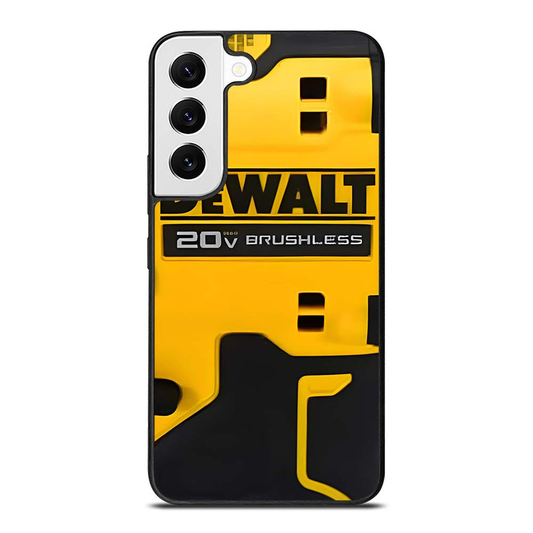 DEWALT TOOL LOGO BRUSHLESS 2 Samsung Galaxy S22 Case Cover