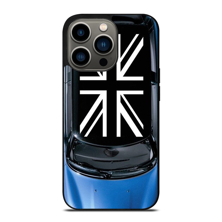 MINI COOPER UNIONS JACK BLUE iPhone 13 Pro Case Cover