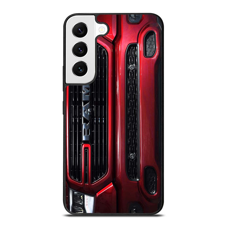 DODGE RAM TRUCK EMBLEM RED Samsung Galaxy S22 Case Cover