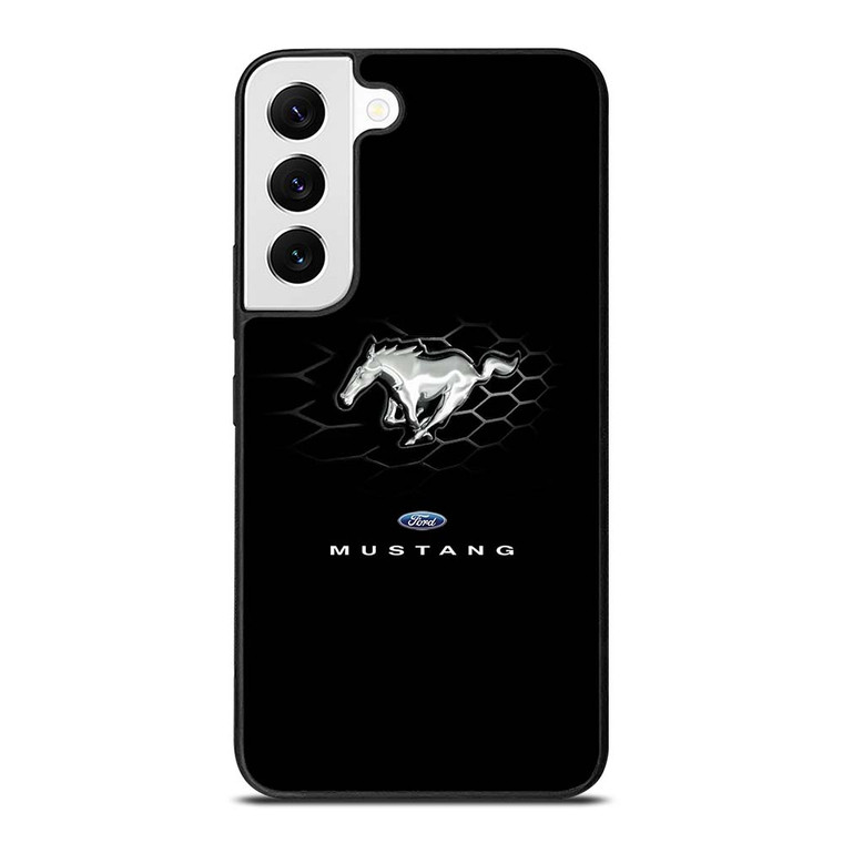 FORD MUSTANG LOGO BLACK Samsung Galaxy S22 Case Cover