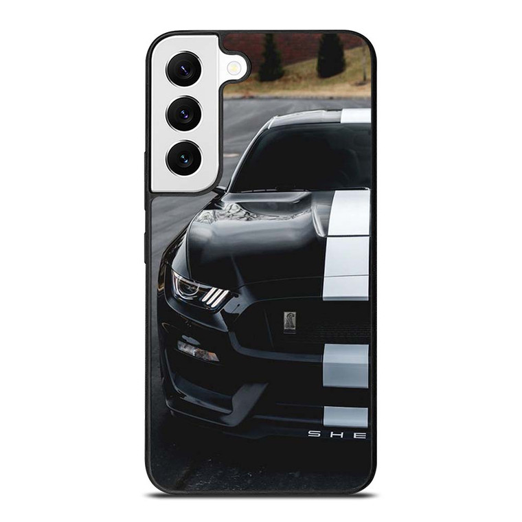 FORD MUSTANG SHELBY BLACK Samsung Galaxy S22 Case Cover