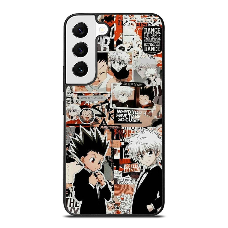 HUNTER X HUNTER GON AND KILLUA COLLAGE Samsung Galaxy S22 Case Cover