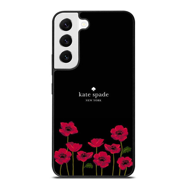 KATE SPADE NEW YORK LOGO ROSES Samsung Galaxy S22 Case Cover