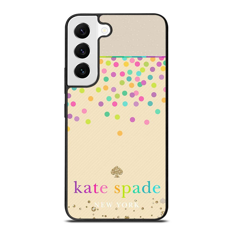 KATE SPADE NEW YORK RAINBOW POLKADOTS Samsung Galaxy S22 Case Cover