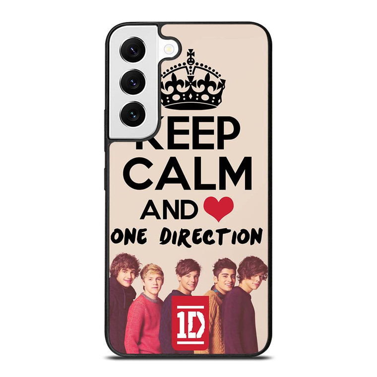KEEP CALM AND LOVE ONE DIRECTION Samsung Galaxy S22 Case Cover