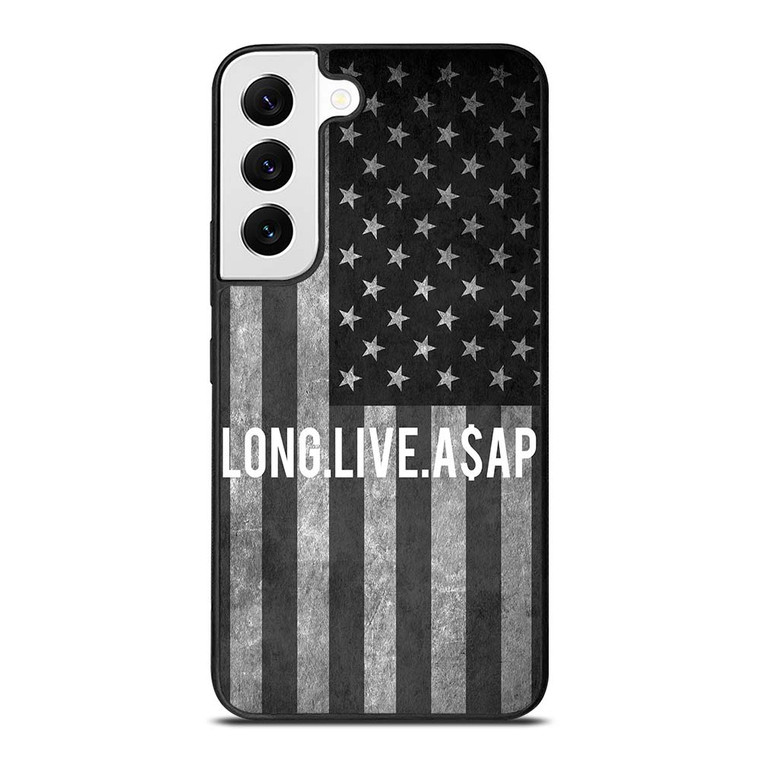 LONG LIVE ASAP ROCKY AMERICAN FLAG Samsung Galaxy S22 Case Cover