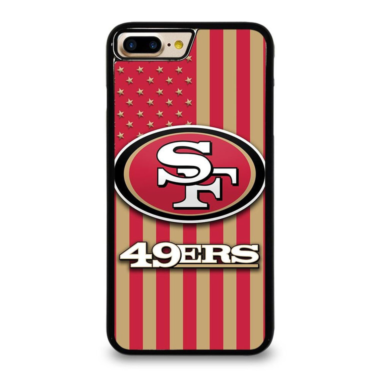 SAN FRANCISCO 49ERS AMERICAN FLAG iPhone 7 / 8 Plus Case Cover