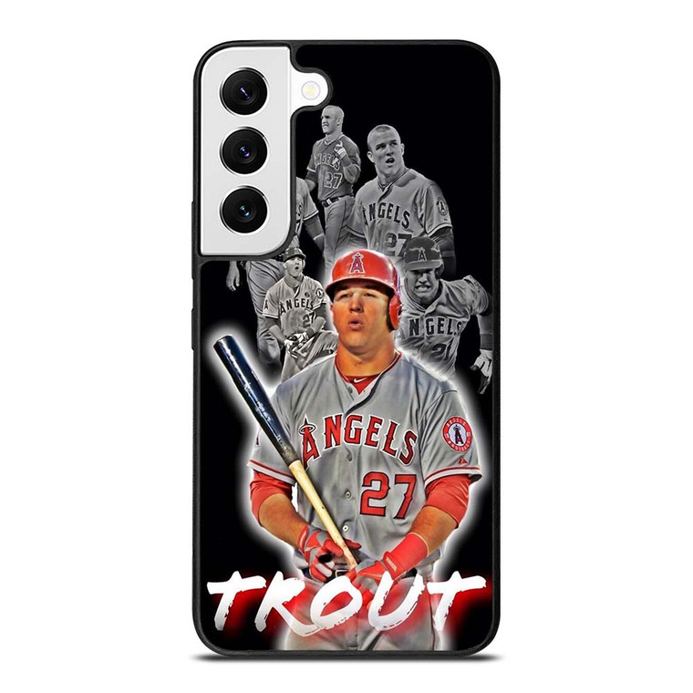 MIKE TROUT BASEBALL Samsung Galaxy S22 Case Cover