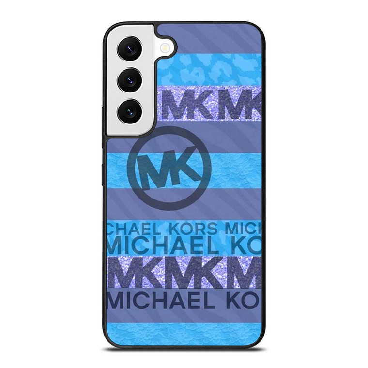 MK MICHAEL KORS LOGO BLUE ICON Samsung Galaxy S22 Case Cover