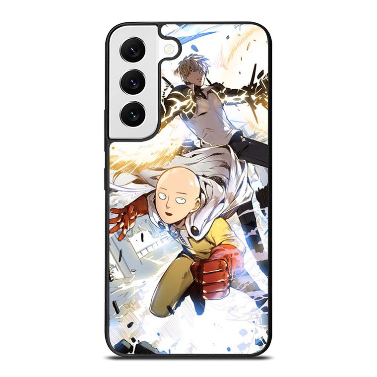 ONE PUNCH MAN SAITAMA AND GENOS Samsung Galaxy S22 Case Cover