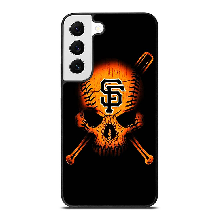 SAN FRANCISCO GIANTS LOGO BASEBALL SKULL Samsung Galaxy S22 Case Cover