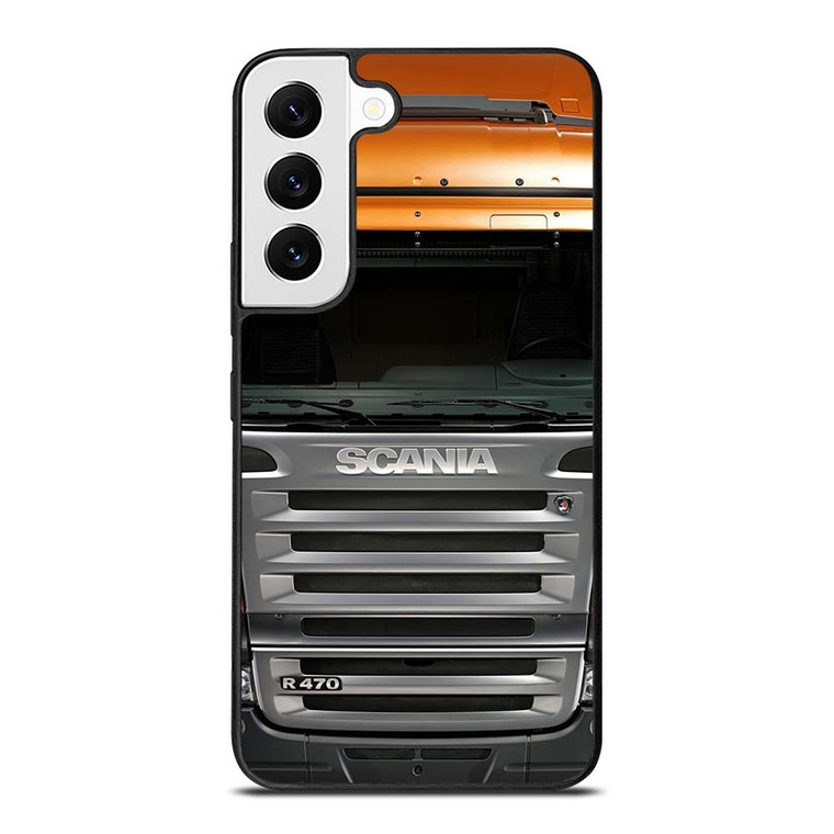 SCANIA TRUCK ORANGE Samsung Galaxy S22 Case Cover