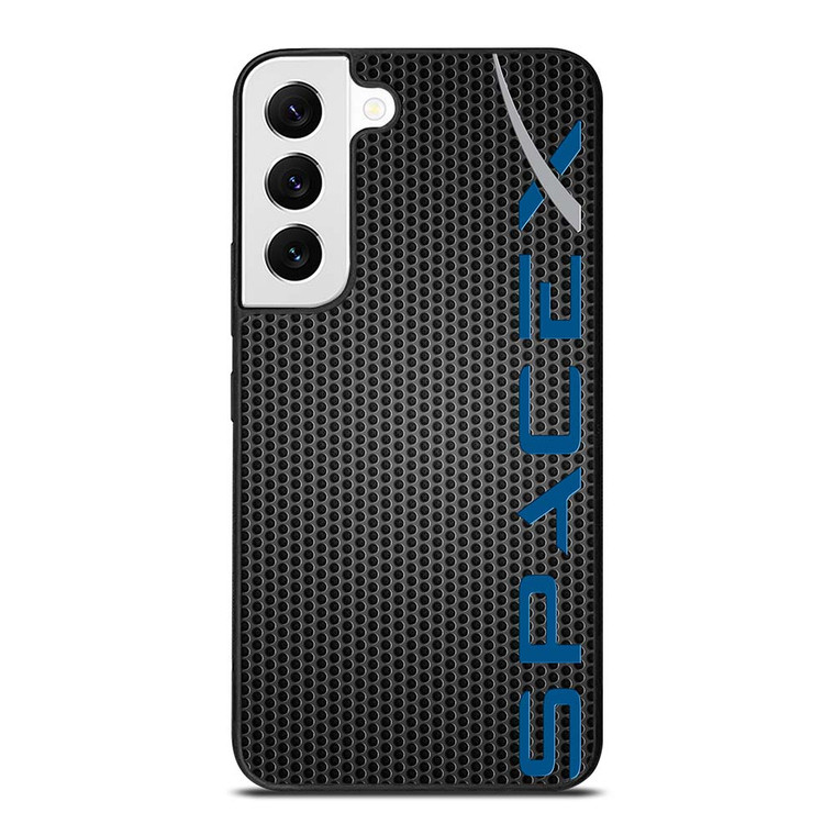 SPACE X LOGO METAL Samsung Galaxy S22 Case Cover