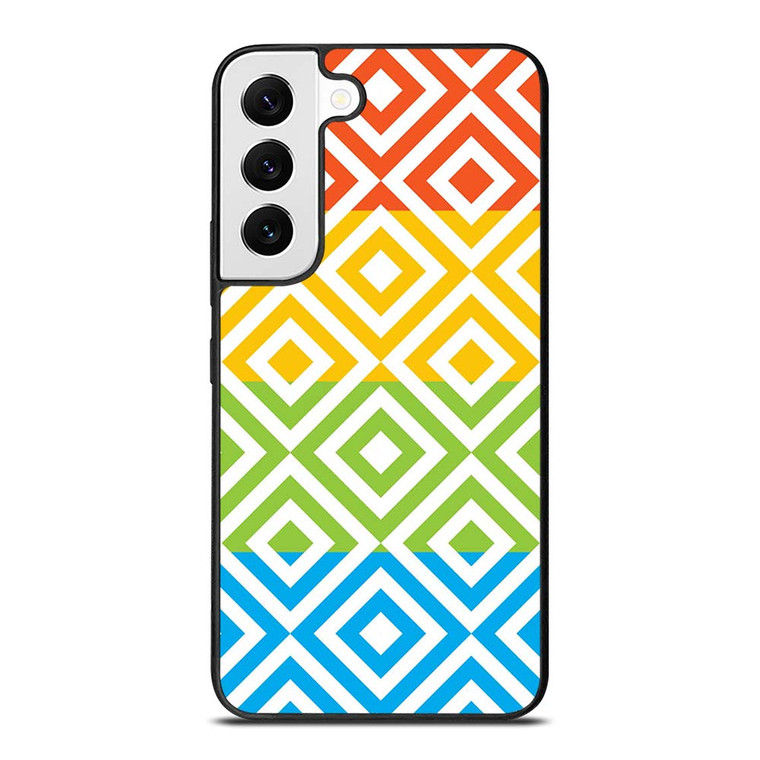 SQUARE PATTERN Samsung Galaxy S22 Case Cover