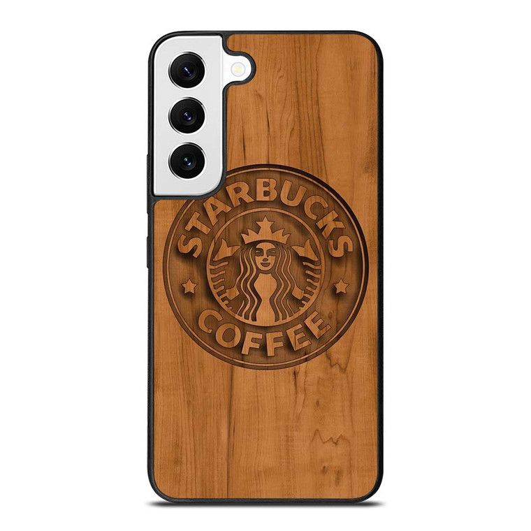 STARBUCKS COFFEE WOODEN LOGO Samsung Galaxy S22 Case Cover