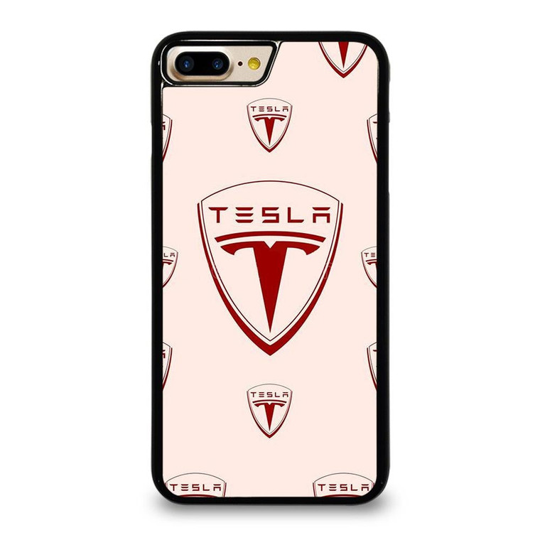 TESLA CAR LOGO COLLAGE iPhone 7 / 8 Plus Case Cover