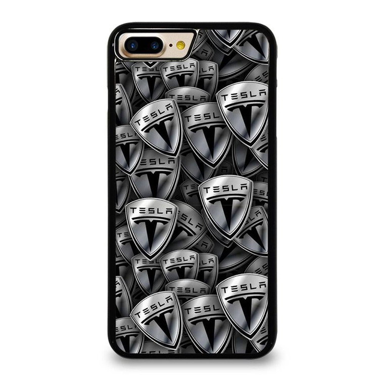 TESLA METAL LOGO COLLAGE iPhone 7 / 8 Plus Case Cover