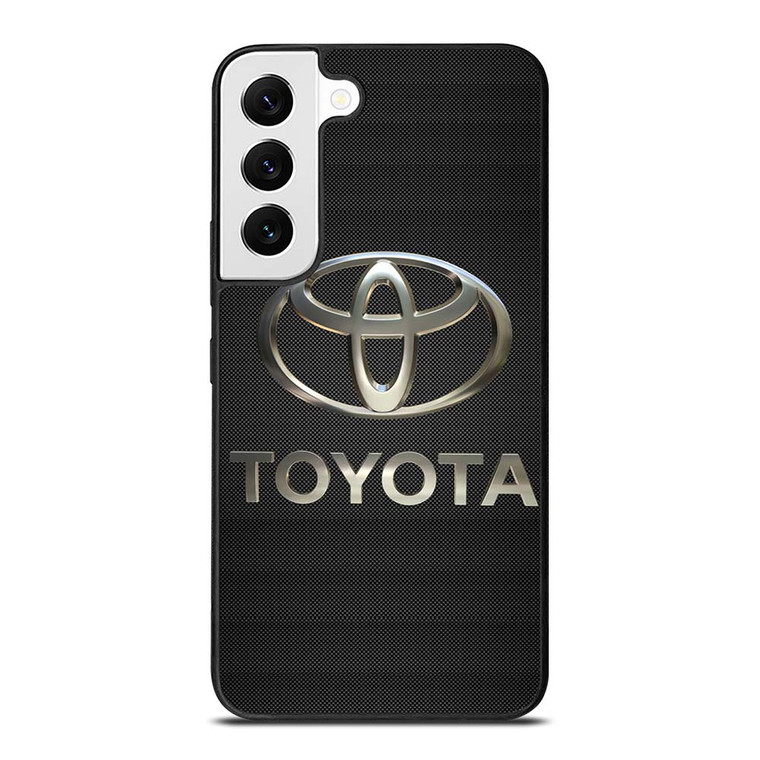 TOYOTA LOGO CAR ICON CARBON Samsung Galaxy S22 Case Cover