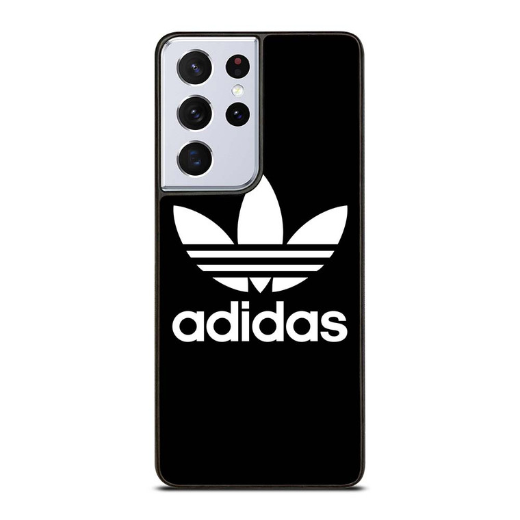 ADIDAS LOGO BLACK WHITE Samsung Galaxy S21 Ultra Case Cover