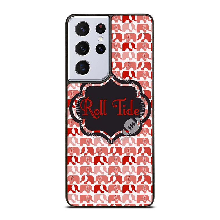 ALABAMA CRIMSON ROLL TIDE LOGO Samsung Galaxy S21 Ultra Case Cover