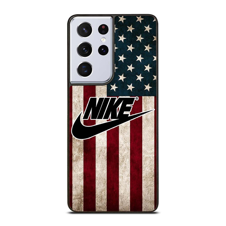 AMERICAN FLAG NIKE Samsung Galaxy S21 Ultra Case Cover