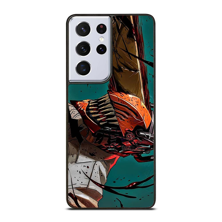 ANIME DENJI CHAINSAW MAN Samsung Galaxy S21 Ultra Case Cover