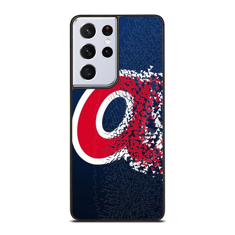 ATLANTA BRAVES A VINTAGE LOGO BASEBALL TEAM ICON Samsung Galaxy S21 Ultra Case Cover