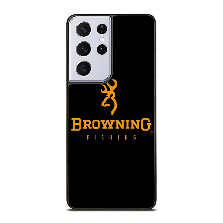 BROWNING FISHING LOGO Samsung Galaxy S21 Ultra Case Cover