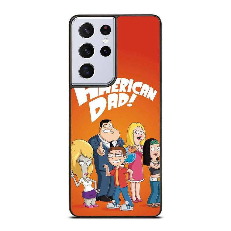 CARTOON AMERICAN DAD SERIES Samsung Galaxy S21 Ultra Case Cover