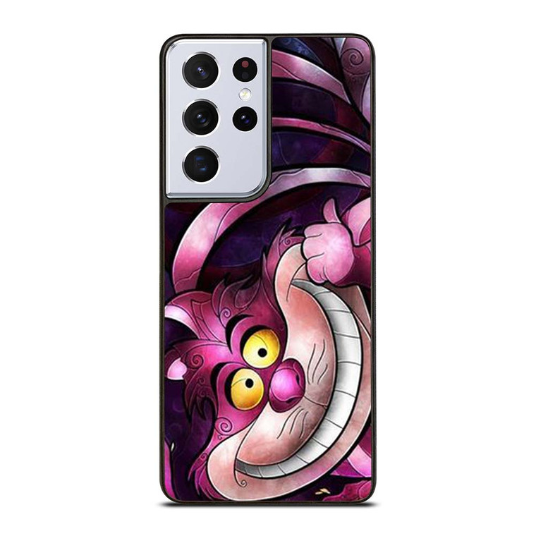 CHESHIRE CAT CARTOON Samsung Galaxy S21 Ultra Case Cover