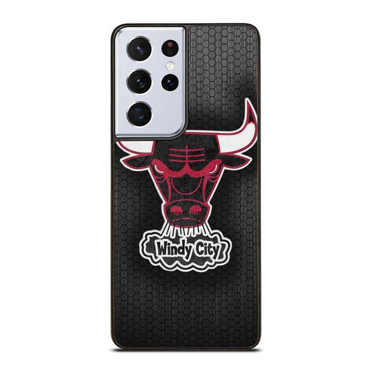 CHICAGO BULLS WINDY CITY Samsung Galaxy S21 Ultra Case Cover