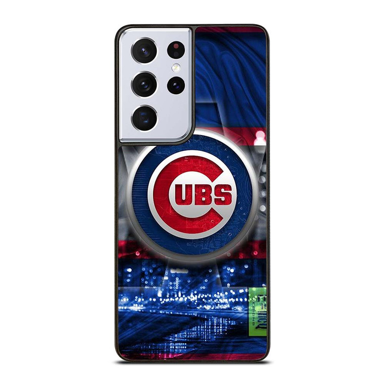 CHICAGO CUBS UBS LOGO Samsung Galaxy S21 Ultra Case Cover