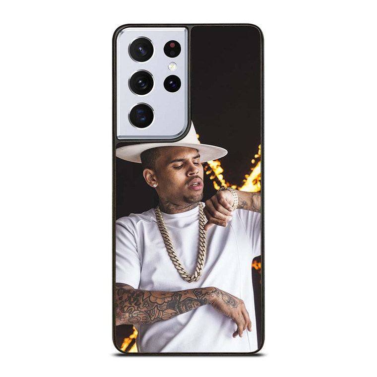 CHRIS BROWN Samsung Galaxy S21 Ultra Case Cover