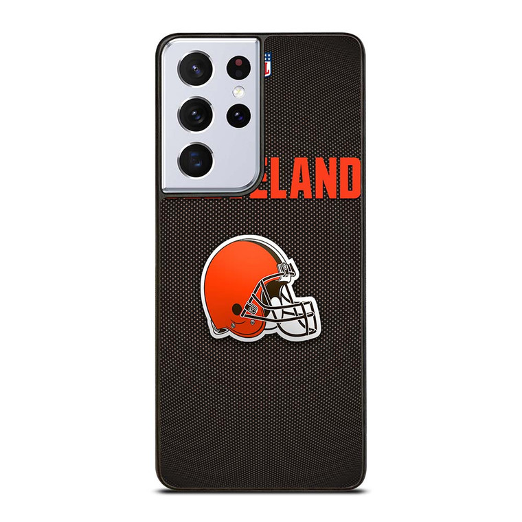 CLEVELAND BROWNS HELMET Samsung Galaxy S21 Ultra Case Cover