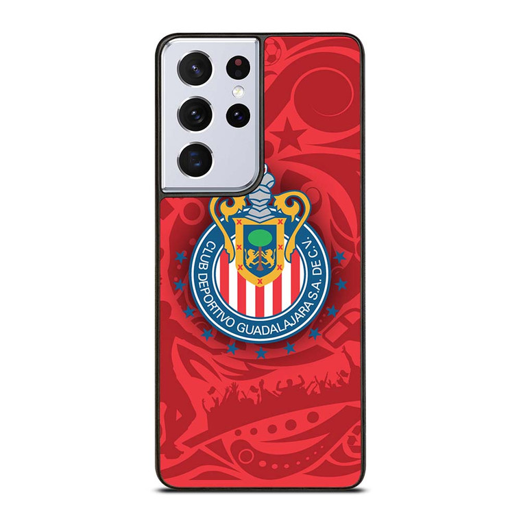 CLUB GUADALAJARA CHIVAS LOGO Samsung Galaxy S21 Ultra Case Cover
