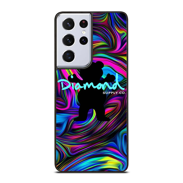 DIAMOND SUPPLY BEAR Samsung Galaxy S21 Ultra Case Cover