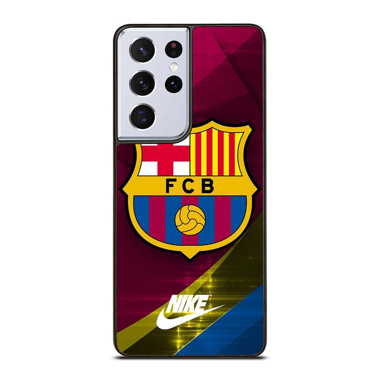 FCB FC BARCELONA COOL LOGO Samsung Galaxy S21 Ultra Case Cover