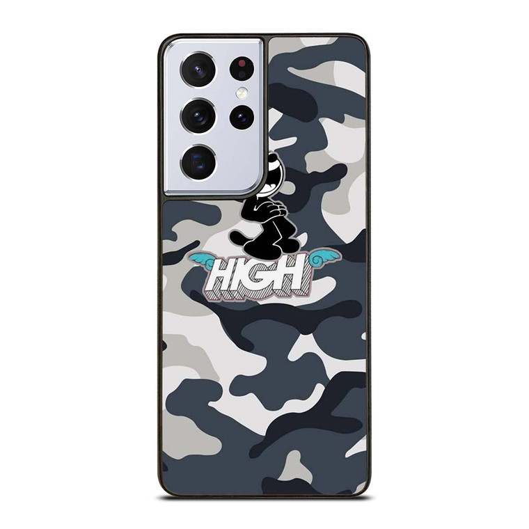 FELIX THE CAT HIGH CAMO Samsung Galaxy S21 Ultra Case Cover